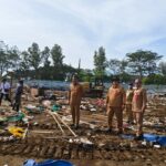 Pemkot Batu Kebut Renovasi Stadion Gelora Brantas, Proses Pembersihan Area Dalam