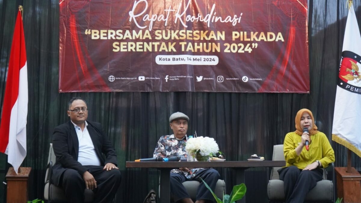 KPU Kota Batu Gelar Rakor Media Gathering, Ajak Wartawan Sukseskan Pilkada Serentak 2024