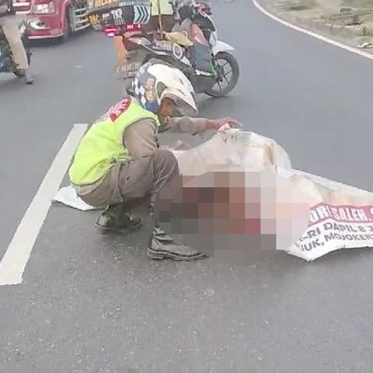 Hendak Menyebrang, Kakek Meninggal Dunia Ditabrak Vixion