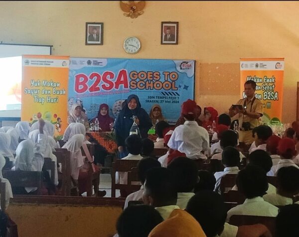 IMG 20240527 224322 1 Sosialisasi B2SA di SDN 1 Tempelrejo, Kecamatan Mondokan, Kabupaten Sragen. (Masrikin/kabarterdepan.com)