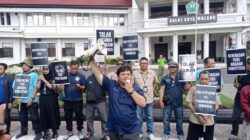 Gelombang Perlawanan RUU Penyiaran Disuarakan Jurnalis Se-Malang Raya