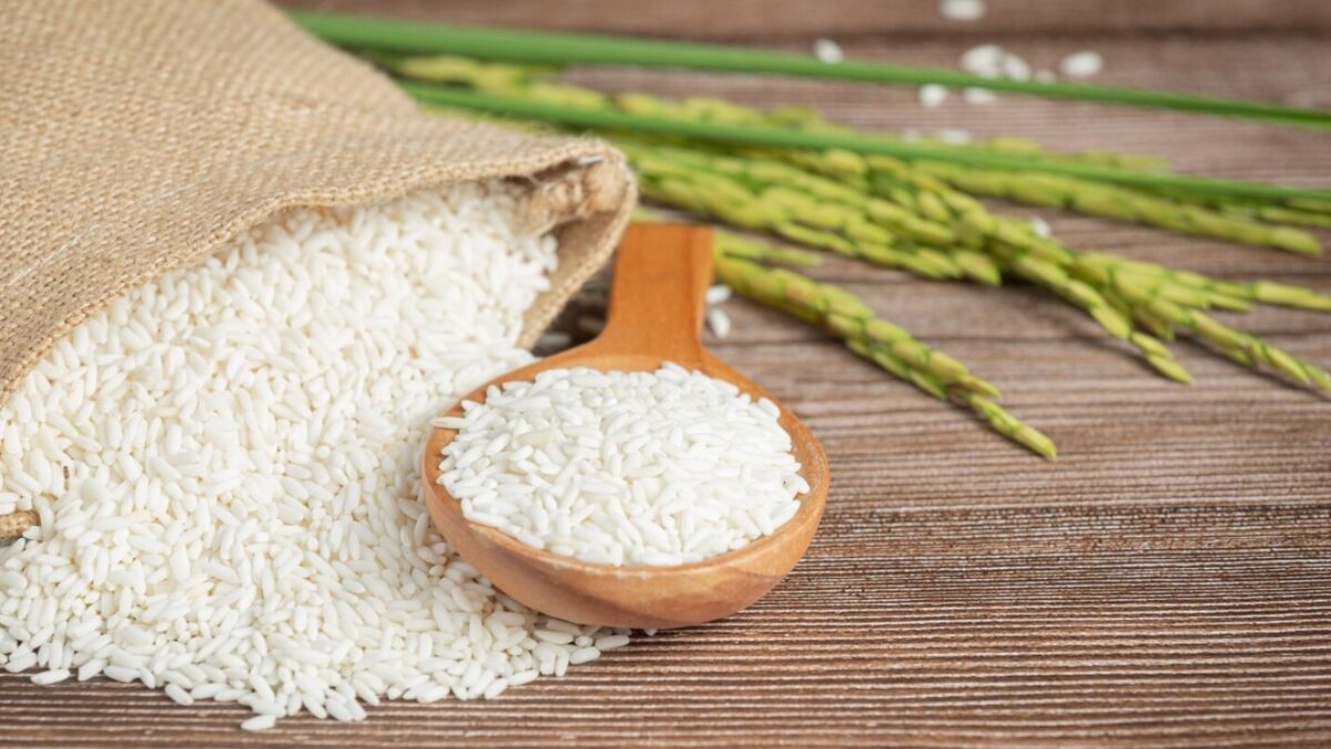 Ilustrasi beras premium. (Freepik)