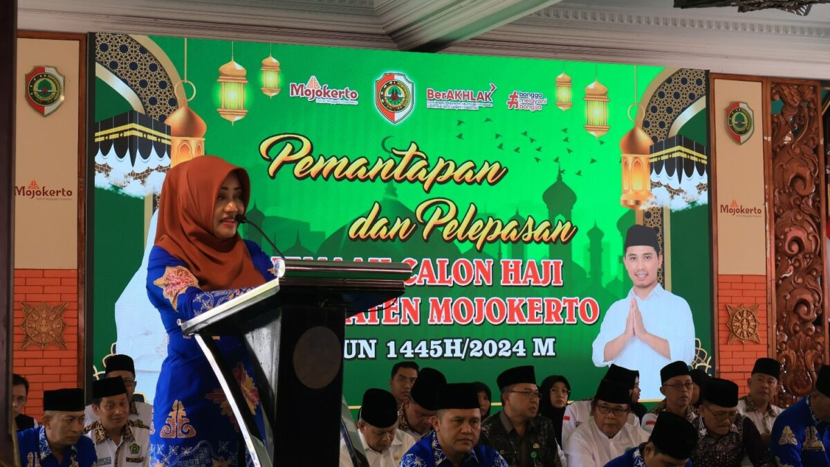 Jelang Keberangkatan, Bupati Ikfina Beri Pemantapan 1.117 Jemaah Calon Haji Kabupaten Mojokerto