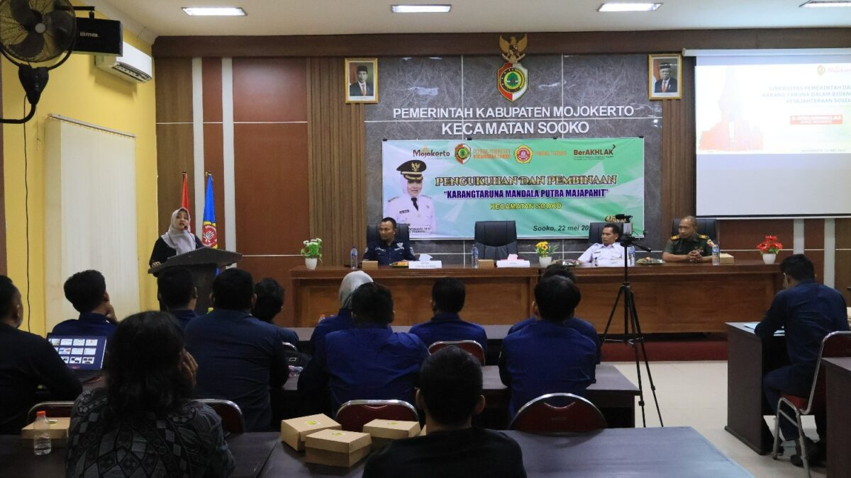 Bupati Ikfina Komitmen Berdayakan Karang Taruna di Kabupaten Mojokerto