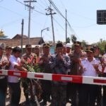 Polres Pasuruan Kota Bersama Forkopimda Launching 5 Palang Pintu Perlintasan Sebidang