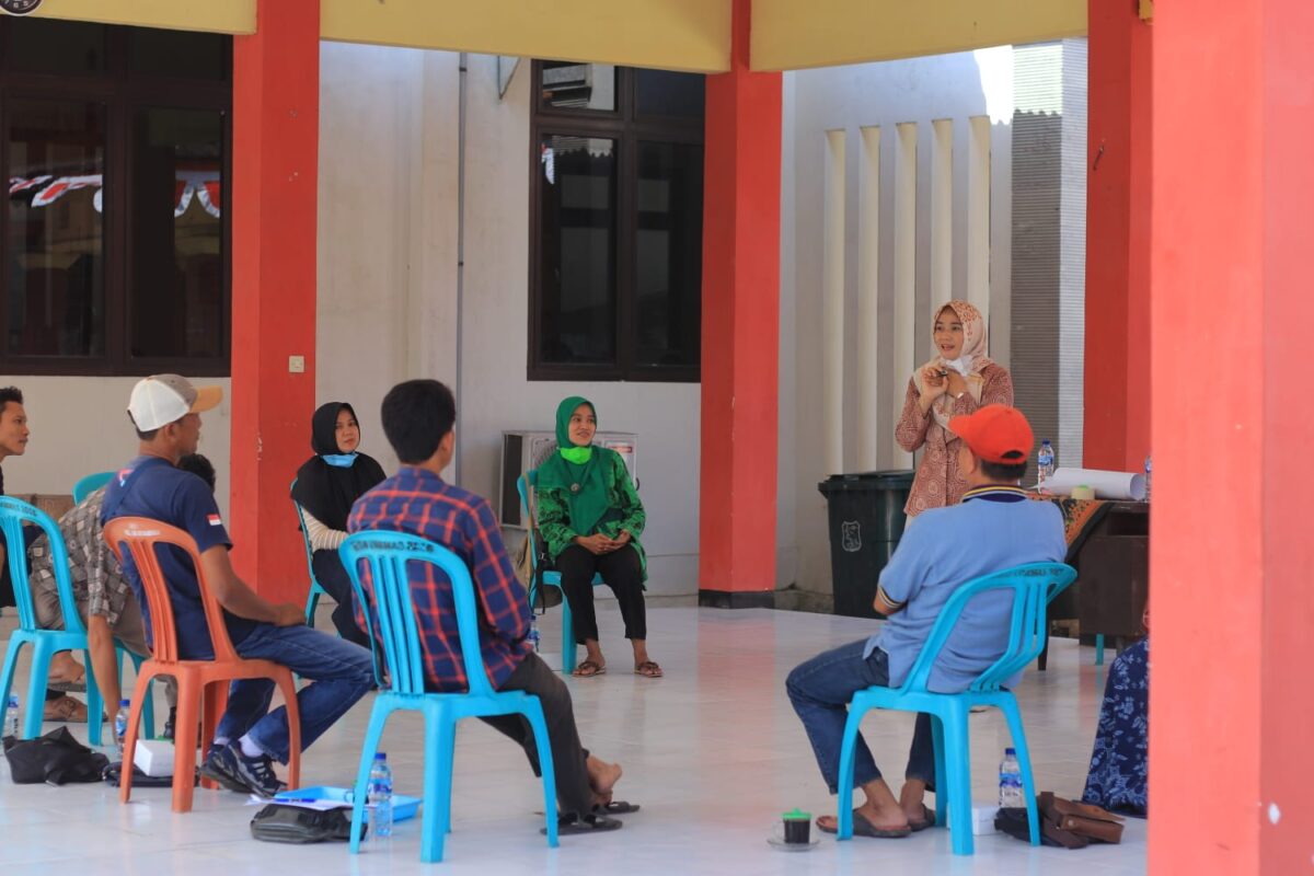 Ulfi menggagas program 'Naga Bonar' dan memberikan penyuluhan di SMPN 1, SMPN 3, SMPN dan Kelurahan gunung Gedangan (Dokpri)