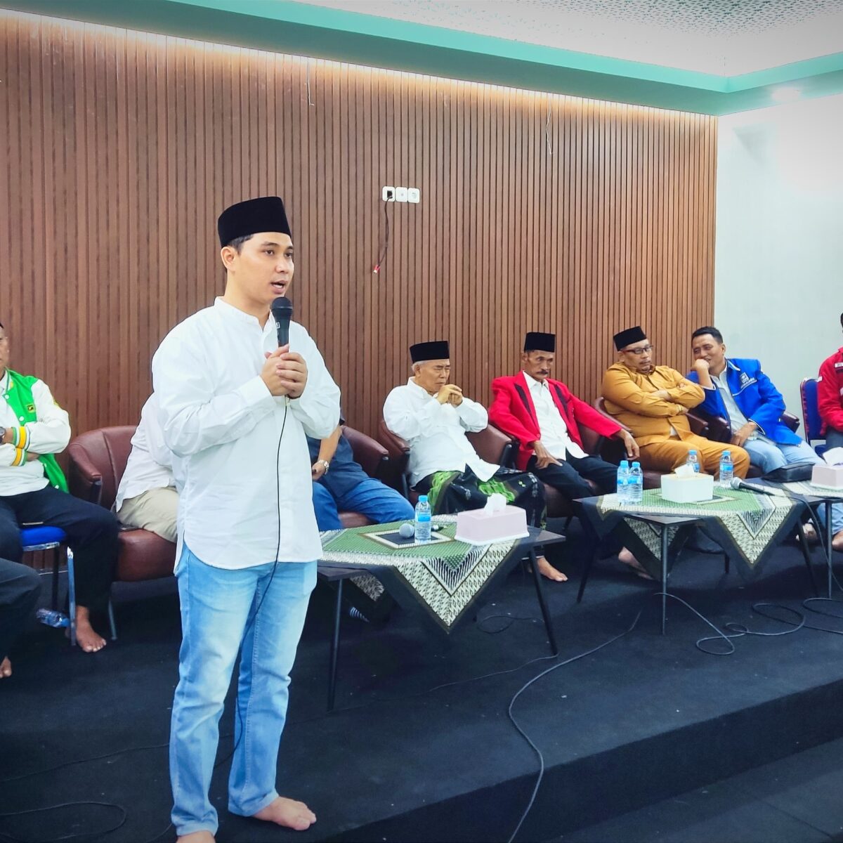Gus Barra menyambut positif dukungan 9 partai politik kepada dirinya. (Alief Wahdana/kabarterdepan.com)