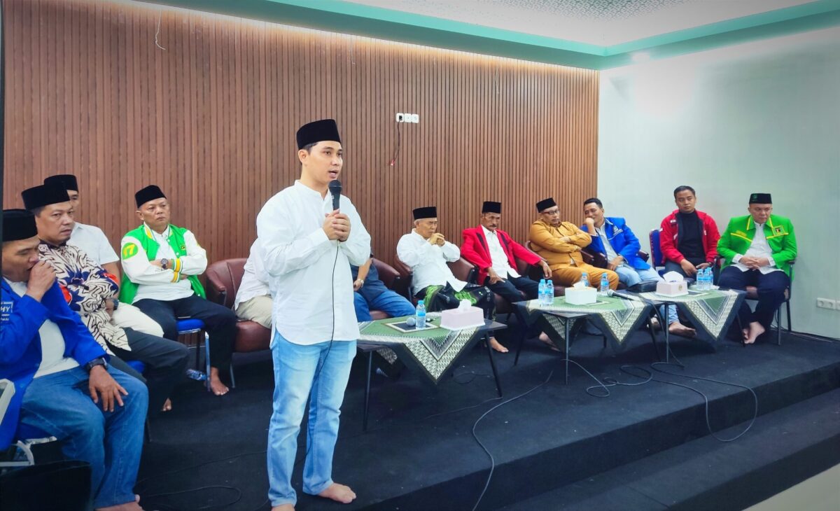 Gus Barra menyambut positif dukungan 9 partai politik kepada dirinya. (Alief Wahdana/kabarterdepan.com) 