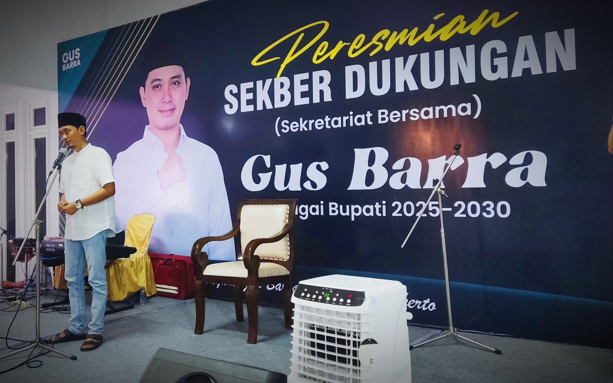 Santer Dikabarkan Dampingi Gus Barra di Pilbup Mojokerto, Simak Kesaksian Gus Fahmi