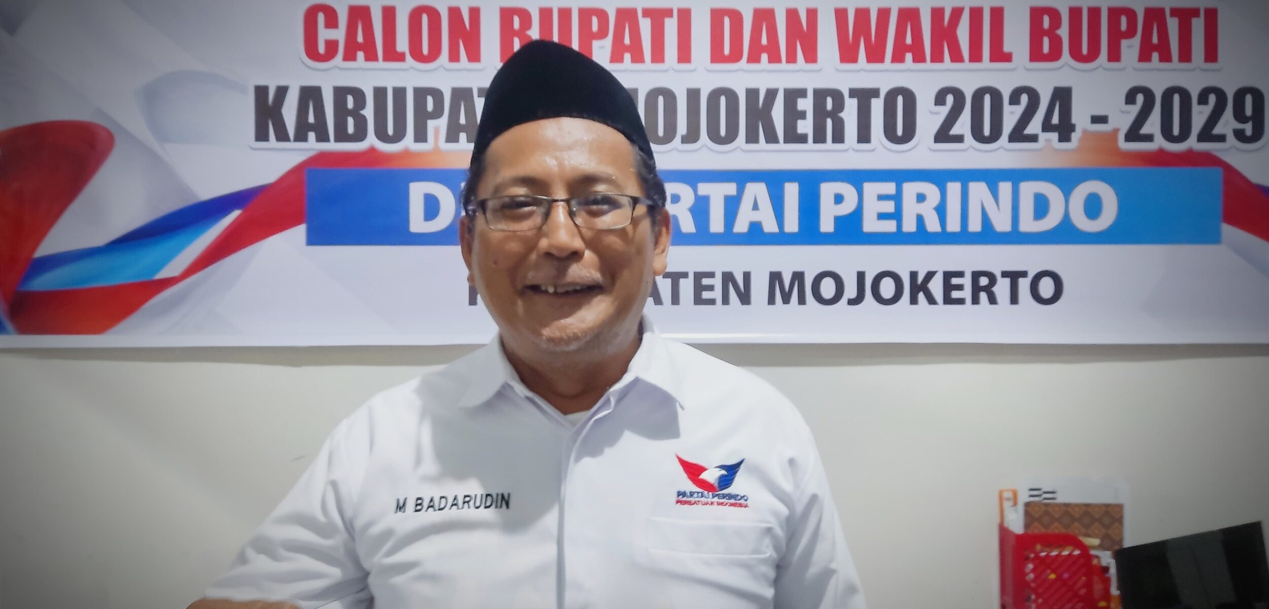 Mohammad Badaruddin, Ketua Desk DPW Jawa Timur Partai Perindo