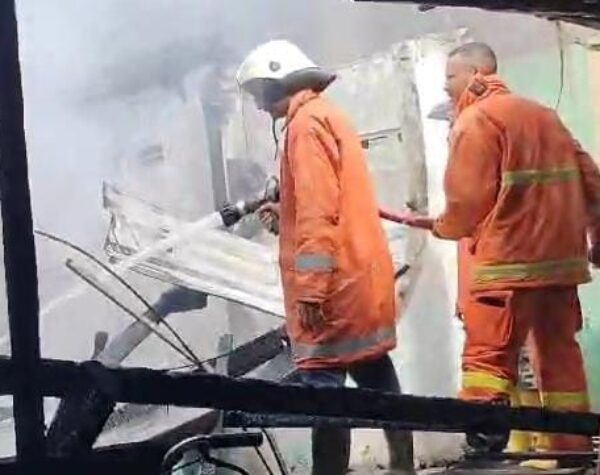 Terbakar, Rumah Milik ODGJ di Mojokerto Rata dengan Tanah