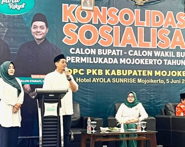 Rekom PKB Final Usung Ikfina – Gus Dulloh di Pilkada Kabupaten Mojokerto 2024