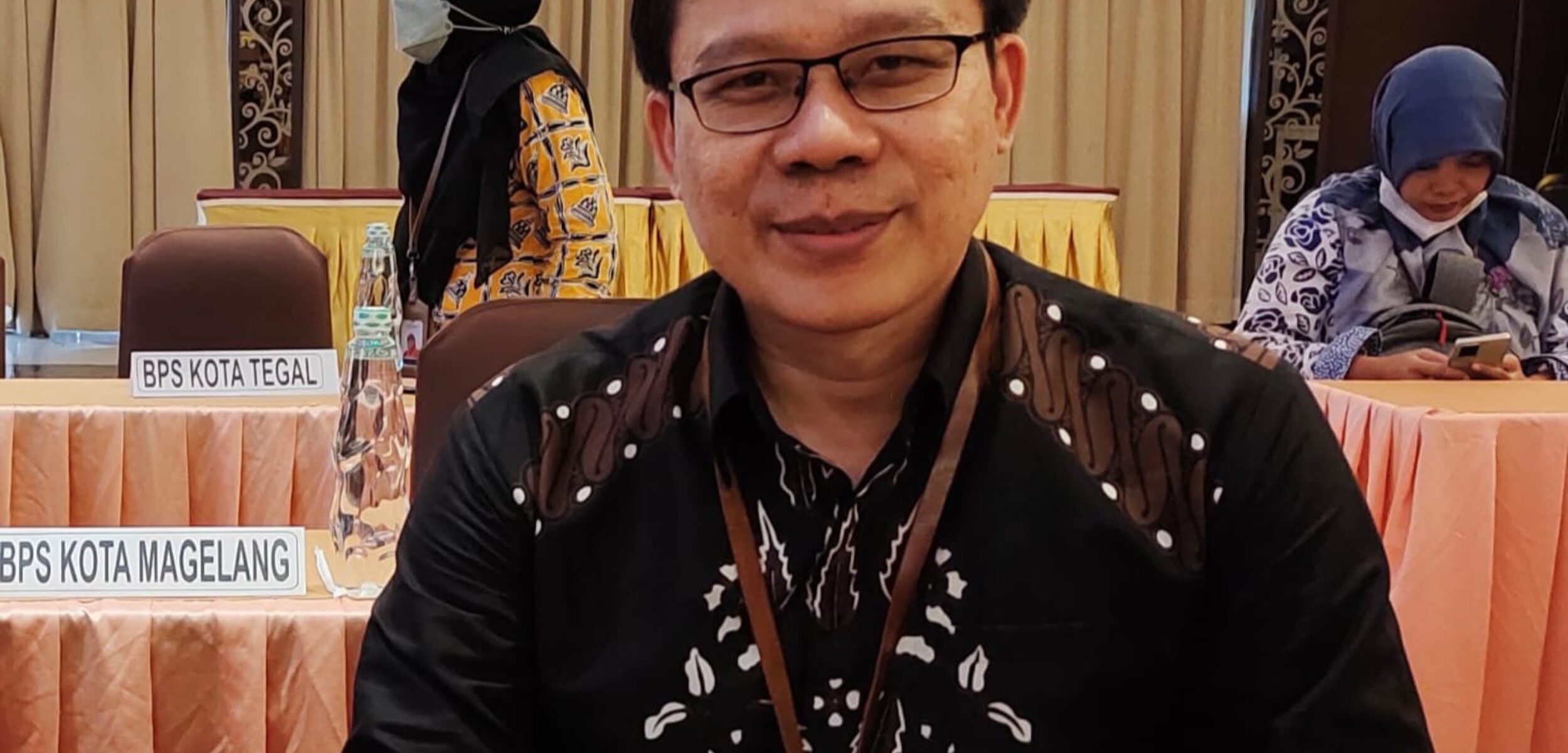 Cahyo Kristiono, Kepala Badan Pusat Statistik (BPS) Sragen. (Masrikin/kabarterdepan.com) 