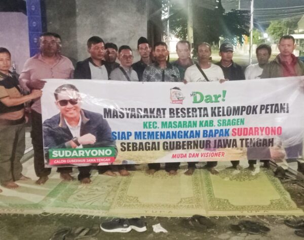 Serikat Tani Merdeka Menguat, Serukan Dukung Sudaryono sebagai Bakal Calon Gubernur Jateng