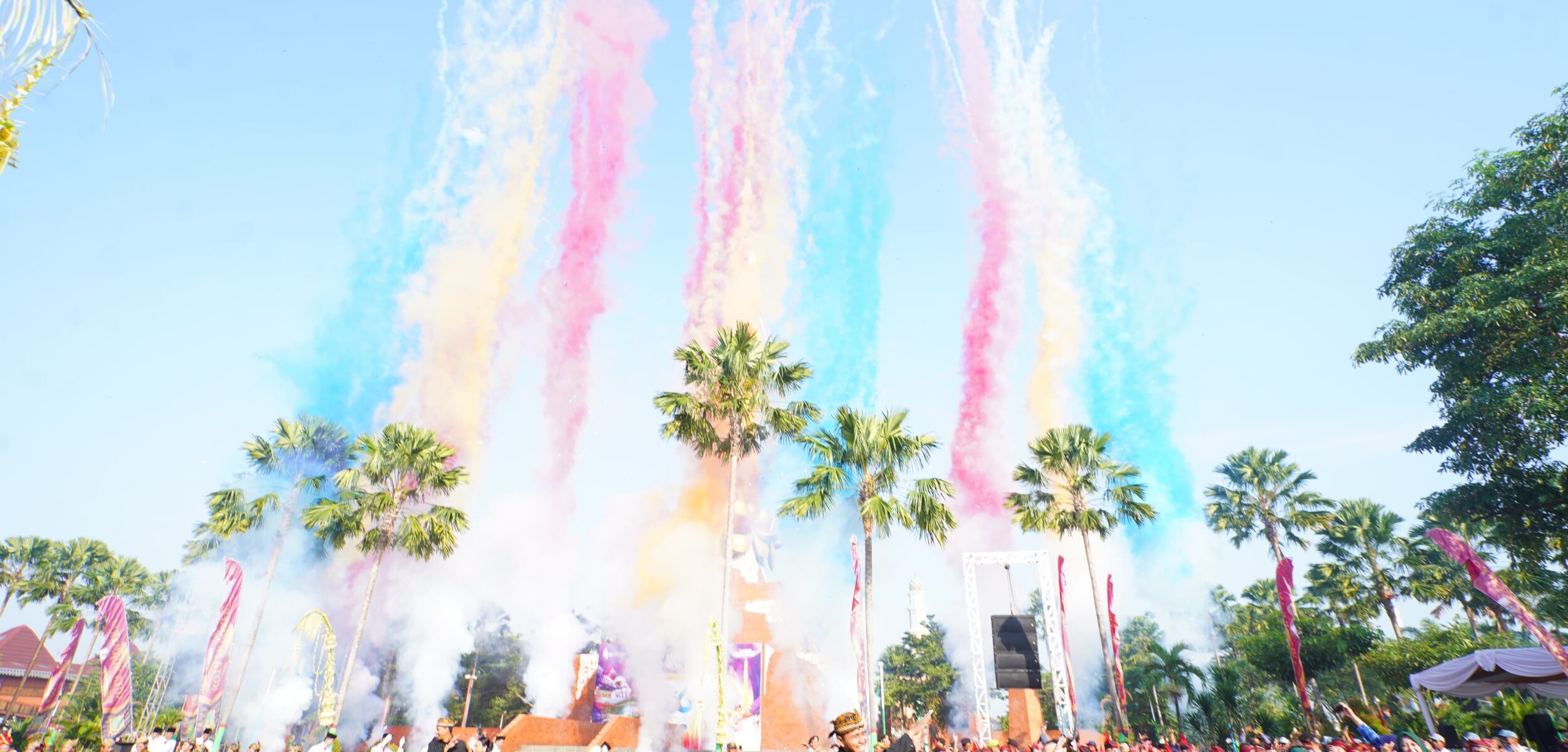 IMG 20240620 WA0050 2 Semarak upacara HUT ke-106 Kota Mojokerto, Kamis (20/6/2024). (Diskominfo Kota Mojokerto)