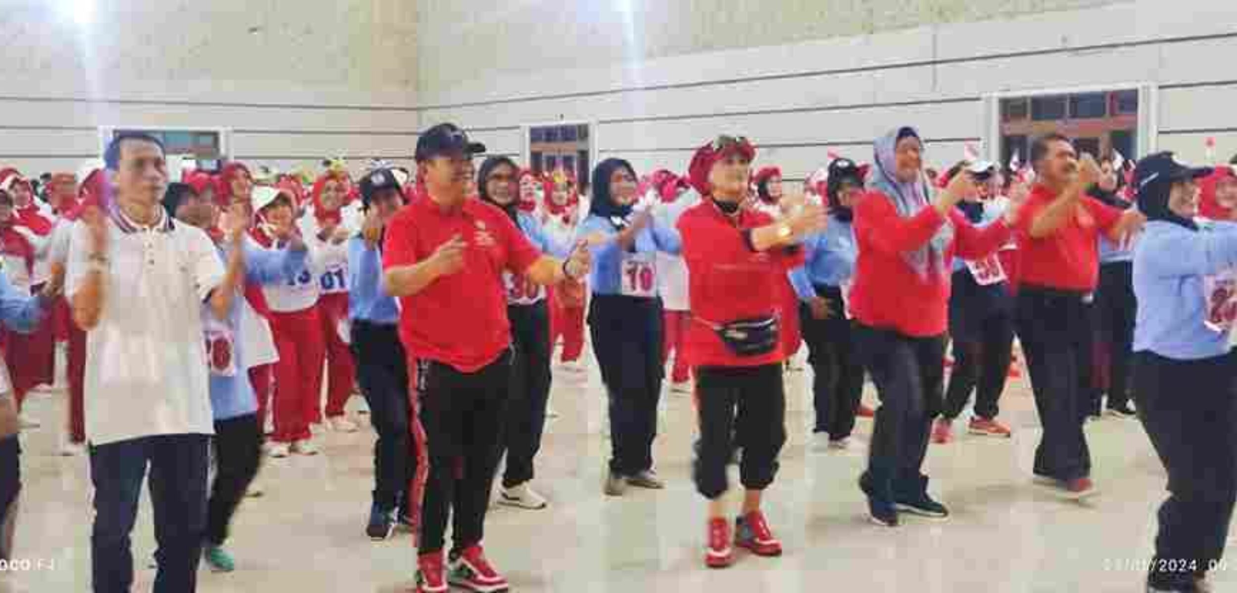 47 Tim Ikuti Lomba Senam Jantung Sehat Piala Bupati Jember