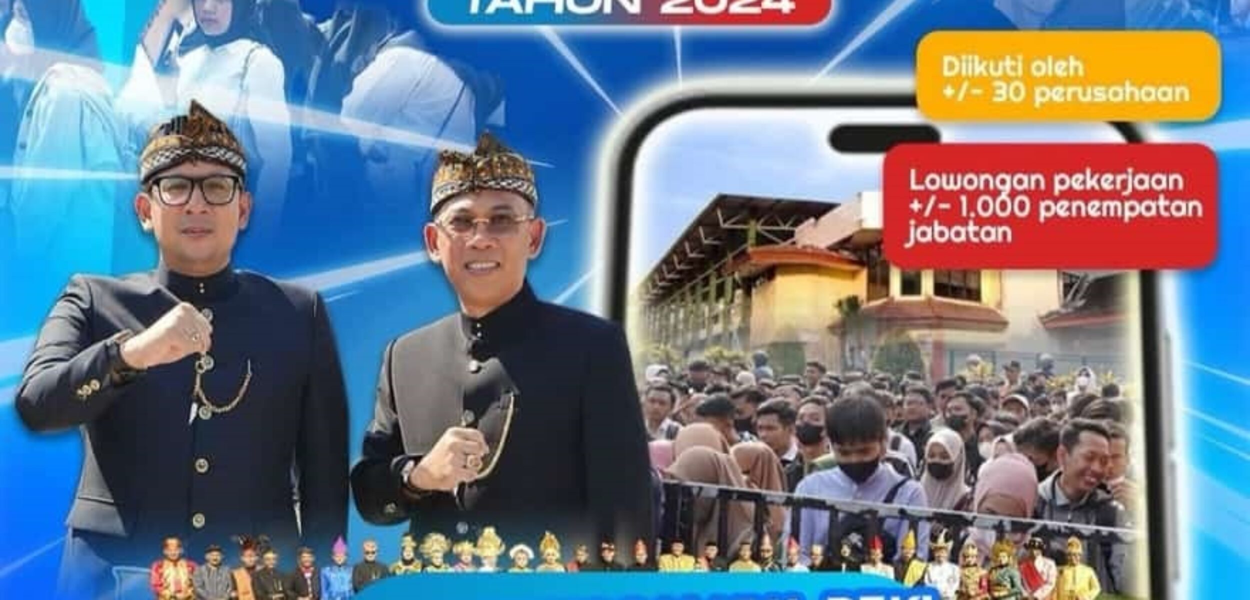 Job Fair Kota Mojokerto 2024. (Diskominfo Kota Mojokerto for Kabarterdepan.com) 