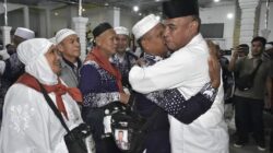 357 Jemaah Haji Kloter Tiga Asal Madina Tiba di Bumi Gordang Sambilan