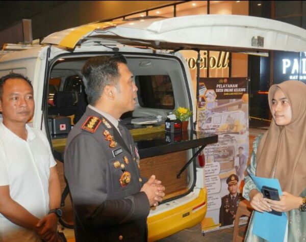Polresta Sidoarjo Siapkan 3 Mobil Layanan SKCK Keliling Online