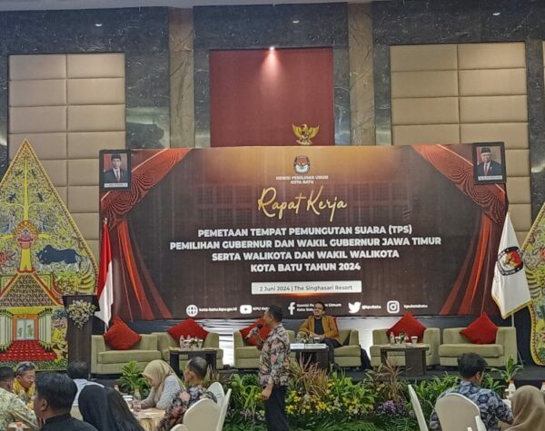 Jelang Pilkada 2024, KPU Kota Batu Gelar Raker Pemetaan TPS