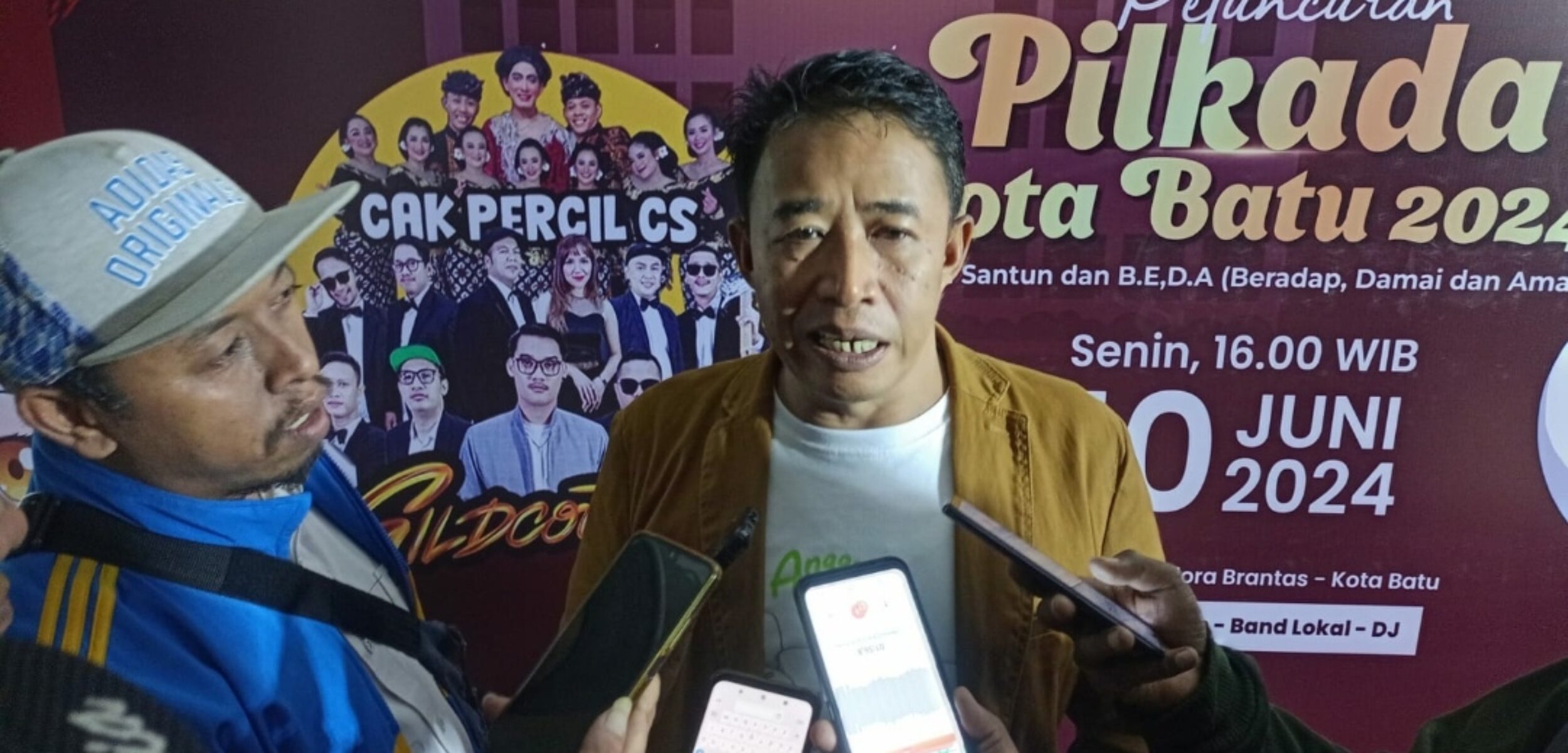 Ketua KPU Kota Batu, Heru Joko Purwanto. (Yan/kabarterdepan.com) 