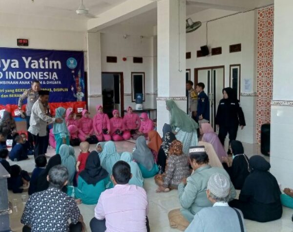 Jelang Hari Bhayangkara, Polsek Gedangan Peduli Anak Yatim dan Duafa