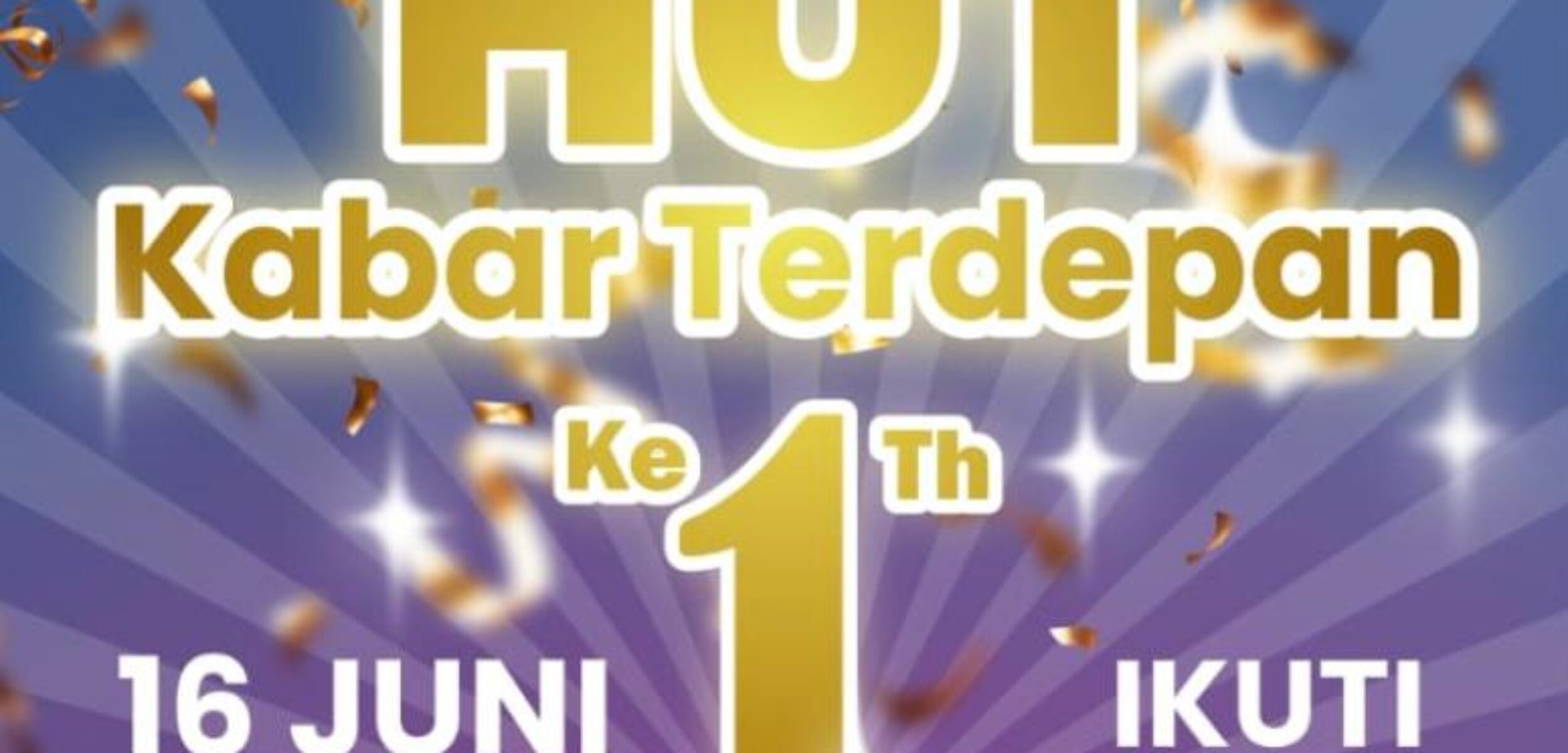 Peringatan HUT Ke-1 Kabar Terdepan, Diwarnai Aneka Lomba dan Hadirkan 4 Artis