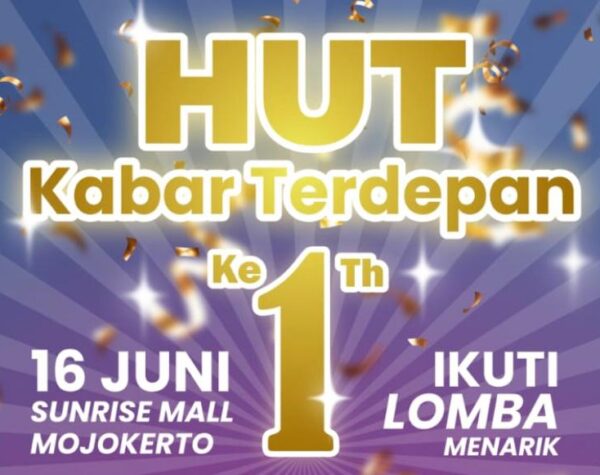 Peringatan HUT Ke-1 Kabar Terdepan, Diwarnai Aneka Lomba dan Hadirkan 4 Artis
