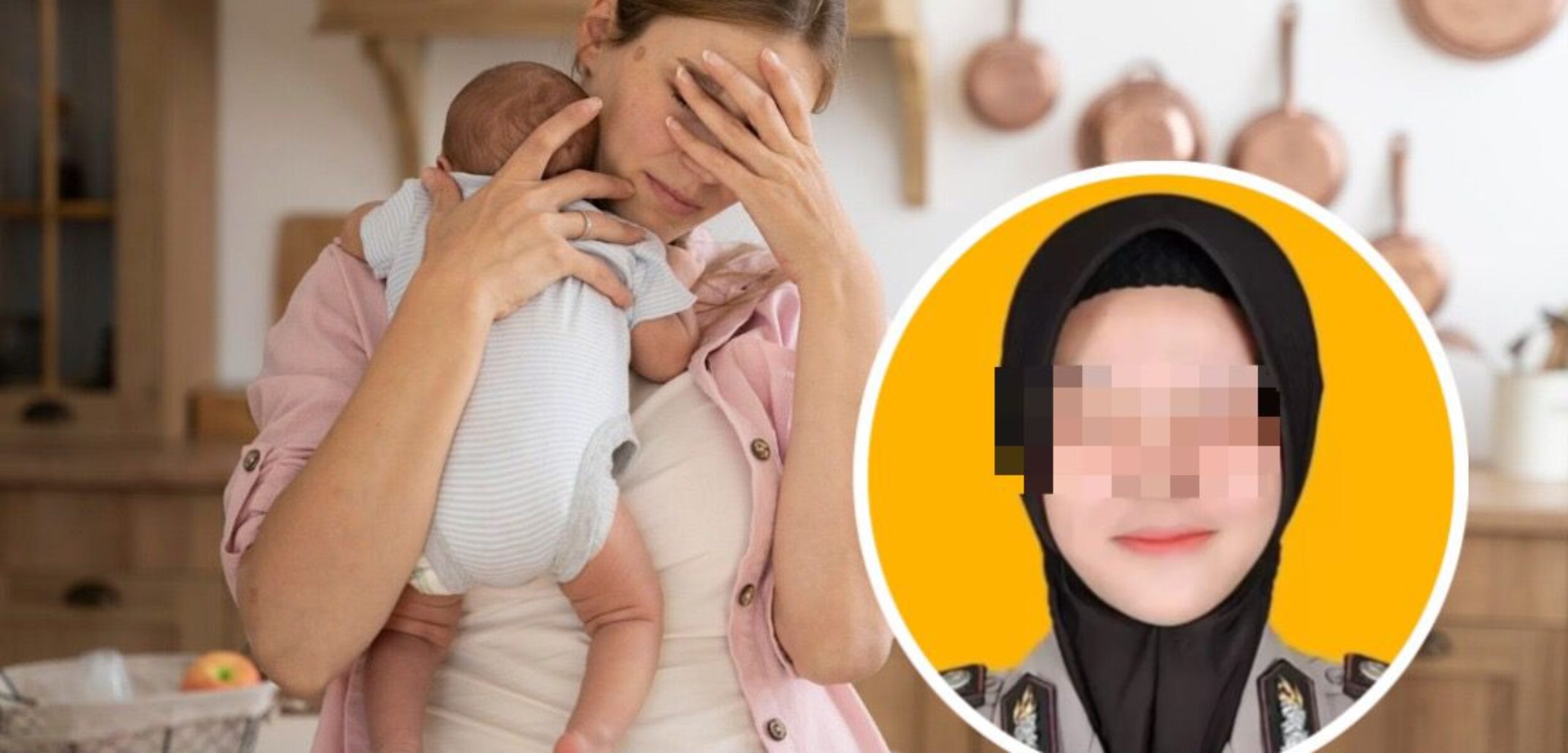 Polwan Bakar Suami hingga Tewas Diduga Alami Syndrome Baby Blues, Kenali Ciri-cirinya