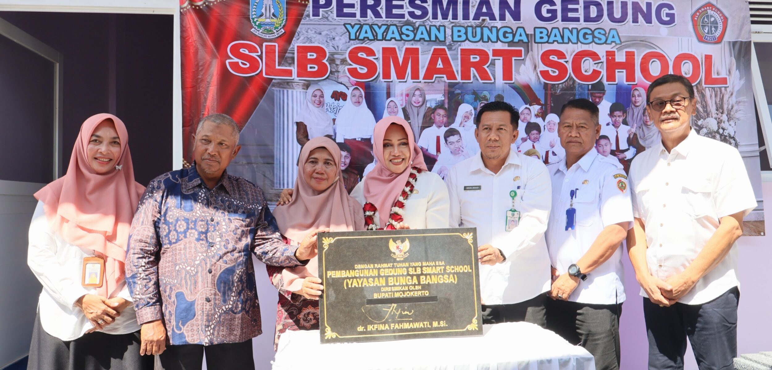 Tingkatkan Kualitas Pendidikan ABK, Bupati Mojokerto Resmikan Gedung Baru SLB Smart School Pacet