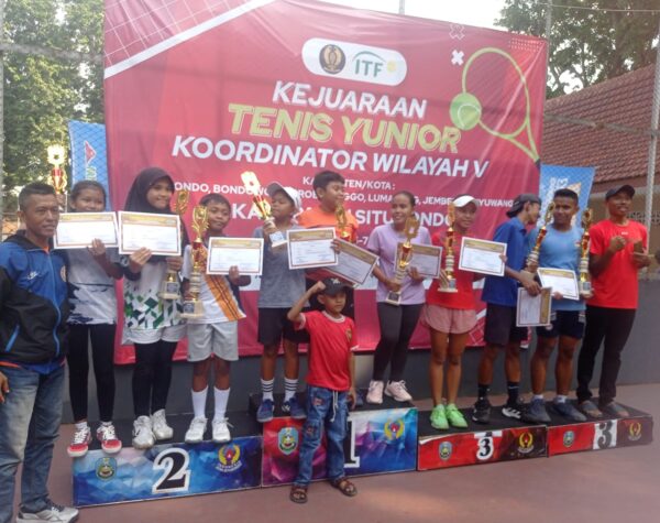 Pelti Jember Raih Juara Umum Persami Korwil V Tenis Yunior 2024