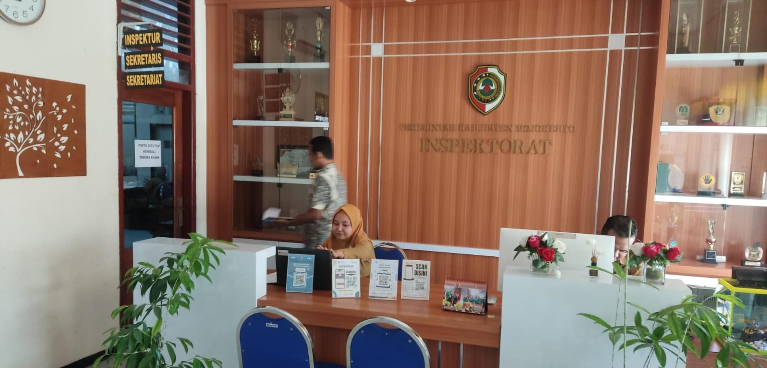 Kantor Inspektorat Kabupaten Mojokerto. (Alief Wahdana/kabarterdepan.com)