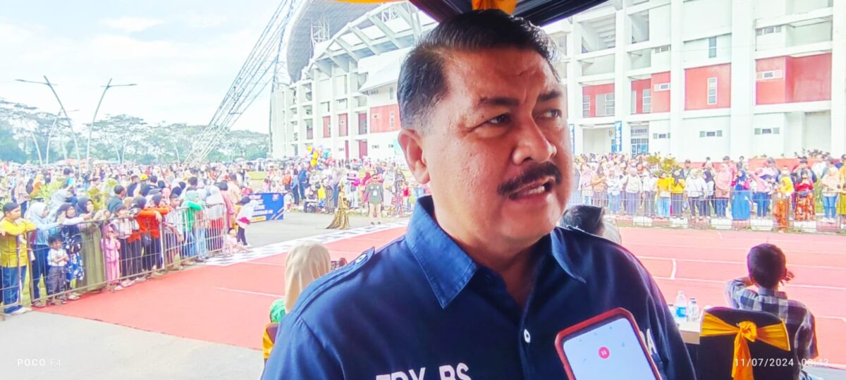 Kadispora Jember Edi Budi Susilo. (Lana/kabarterdepan.com) 