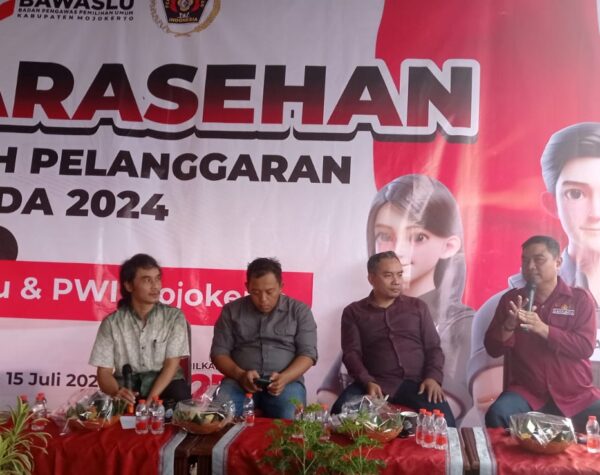 Indeks Kerawanan Pilbup Mojokerto Masih Tinggi, Bawaslu Ajak Media dan Masyarakat Ikut Awasi