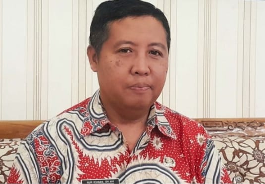 Kabid Bidang Perkoperasian Dinas Koperasi Usaha Kecil dan Menengah (Dinkop UKM) Grobogan, Nur Ichsan. (Masrikin/kabarterdepan.com) 