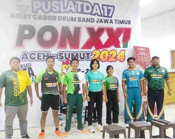 Ini Penampakan 11 Jersey Baru Tim Drumband Jatim, Optimis Sikat 5 Emas di PON Sumut-Aceh