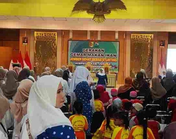 Gerakan Gemar Makan Ikan Diharapkan Mampu Menekan Angka  Stunting di Jember
