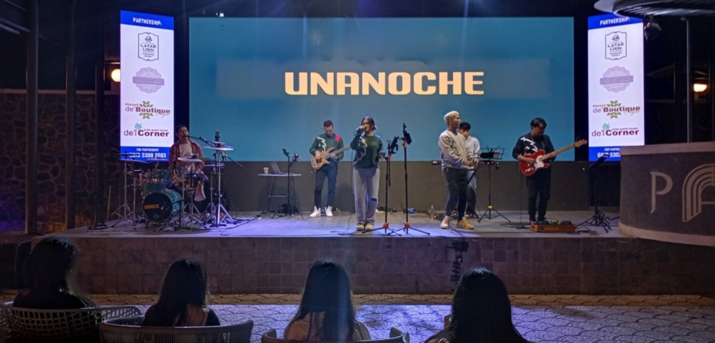 Live Musik Unanoche Band dan Dj Naomi, Kembali Hibur Pengunjung Paolo Fest