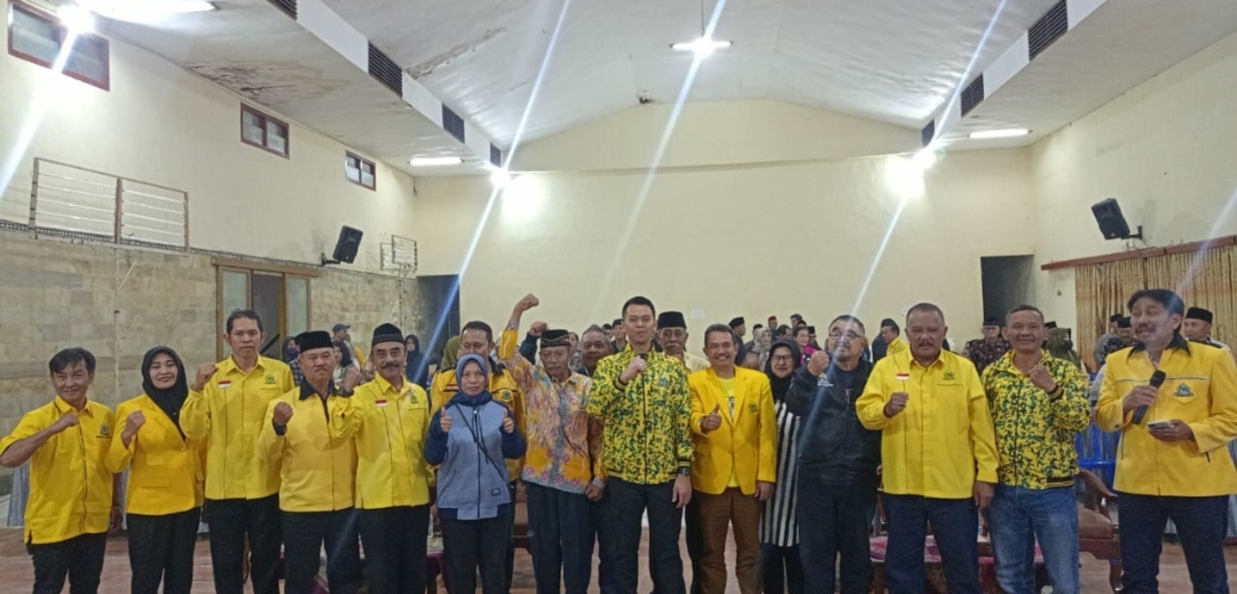 Calon Wali Kota Batu Firhando Gumelar Silaturahmi dengan Kader Partai Golkar