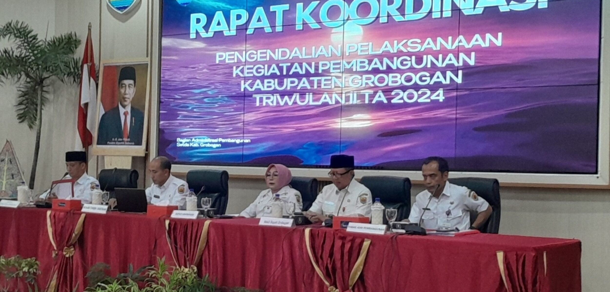 Serapan Anggaran 44.40 Persen, Bupati Grobogan Tekankan 5  Poin Penting Kepada OPD