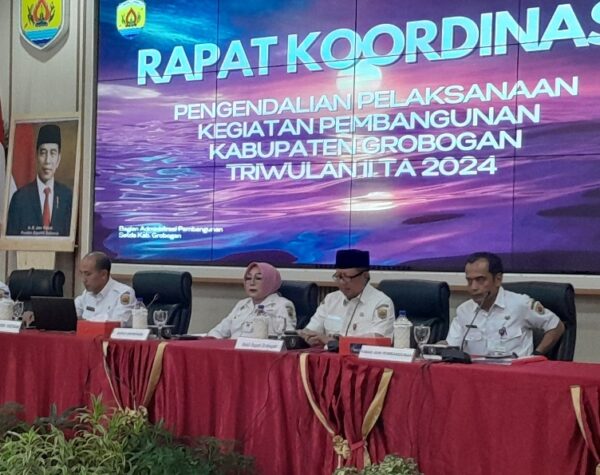 Serapan Anggaran 44.40 Persen, Bupati Grobogan Tekankan 5  Poin Penting Kepada OPD