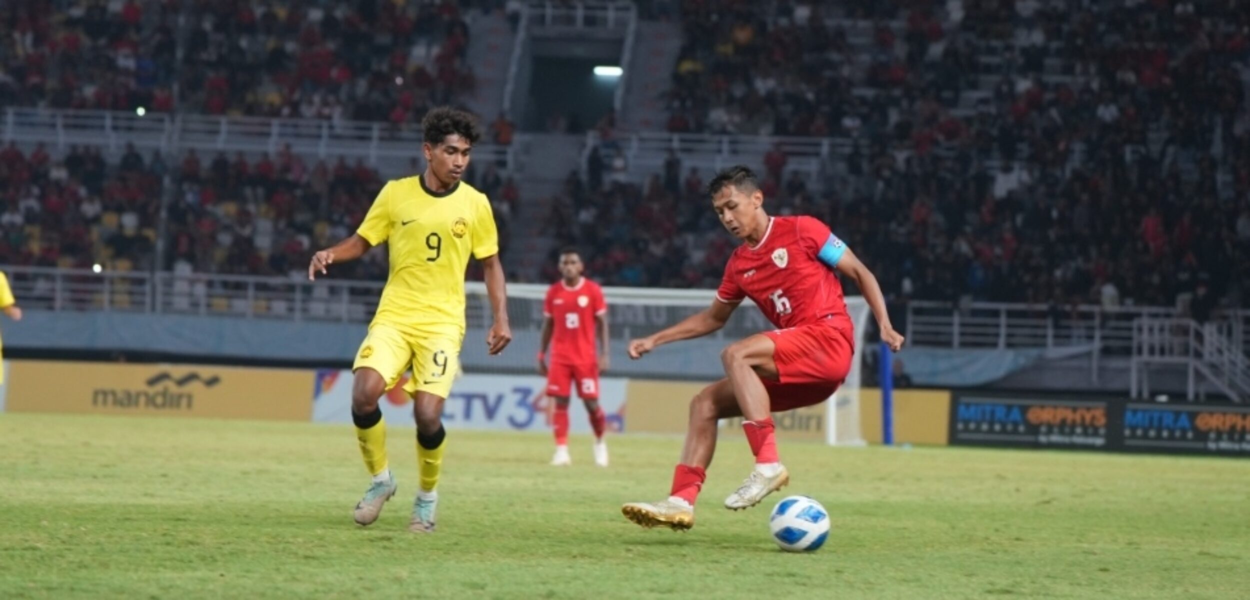 Timnas Indonesia U-19 saat menggasak Malaysia U-19 di Stasion Gelora Bung Tomo (GBT) Surabaya beberapa hari yang lalu. (Pssi.org)