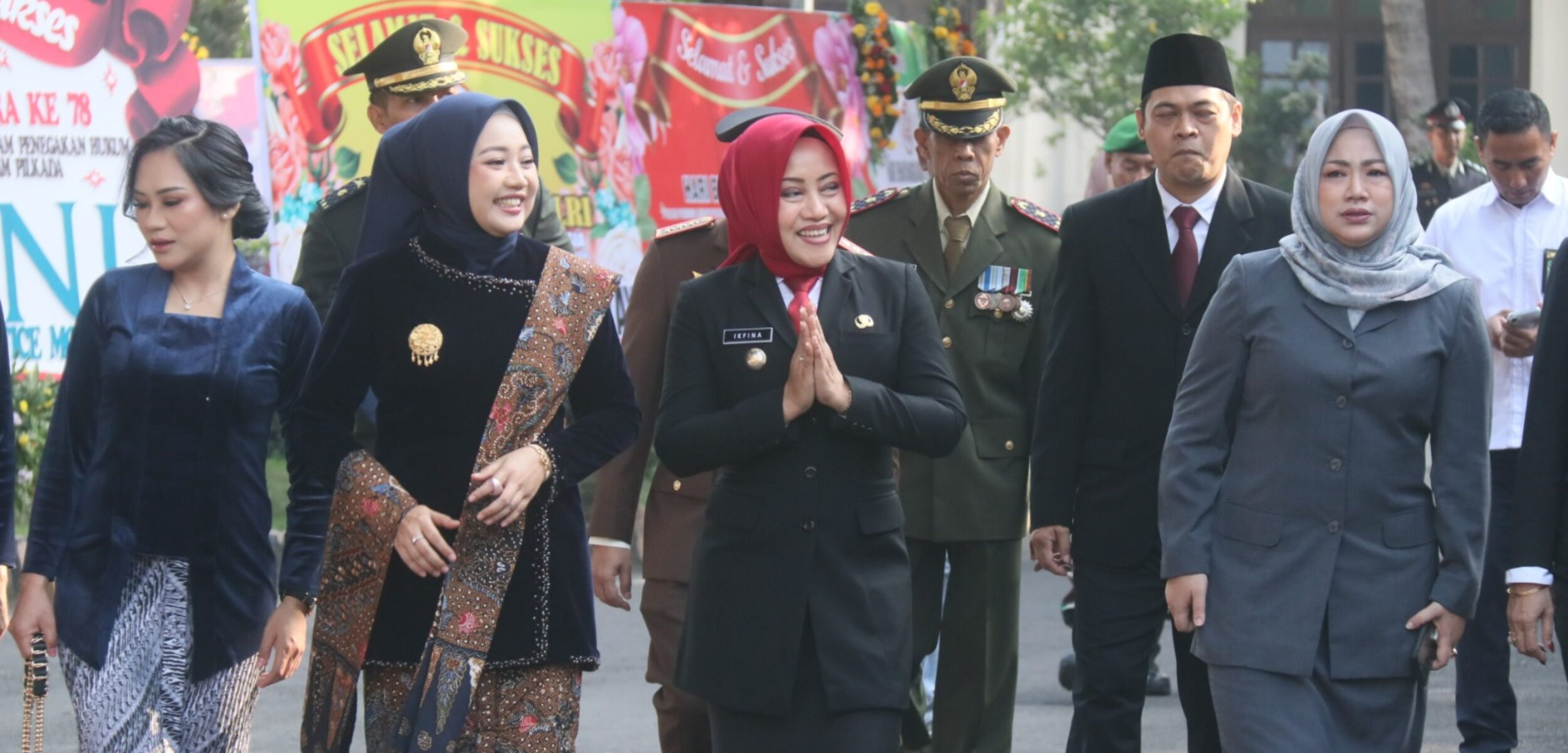 Bupati Mojokerto Hadiri Upacara Peringatan Hari Bhayangkara Ke-78