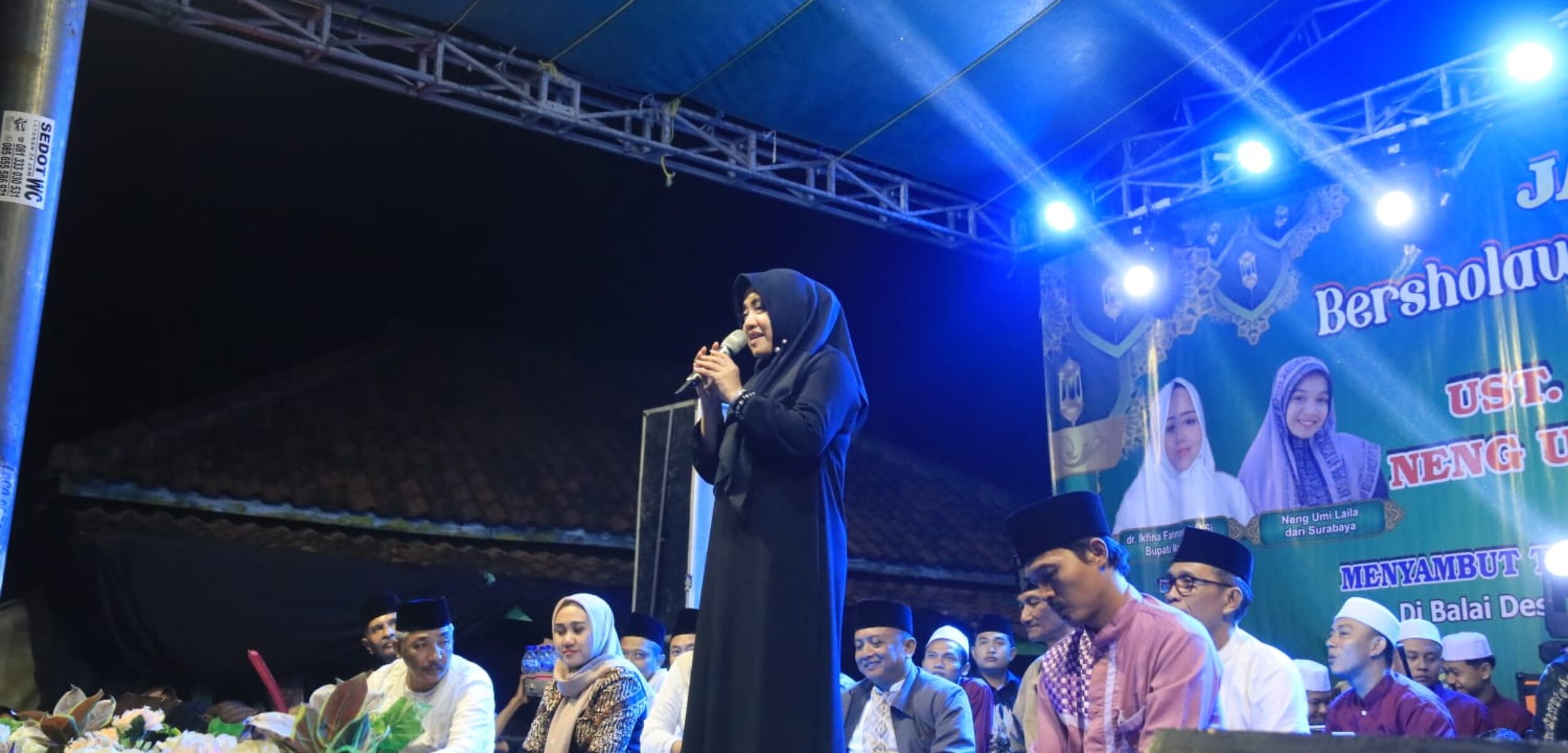 Peringati 1 Muharram, Bupati Mojokerto Ngaji dan Selawat Bareng Warga Jatirowo