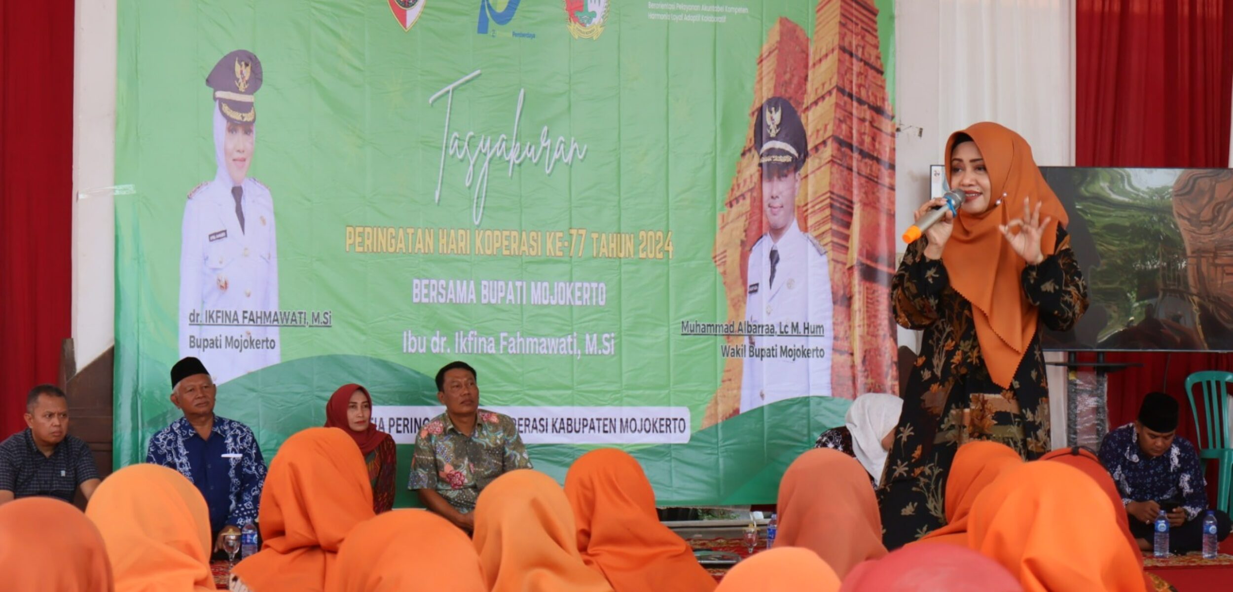 Peringati HKI Ke-77, Bupati Mojokerto Harap Koperasi Dapat Tingkatkan Pertumbuhan Ekonomi