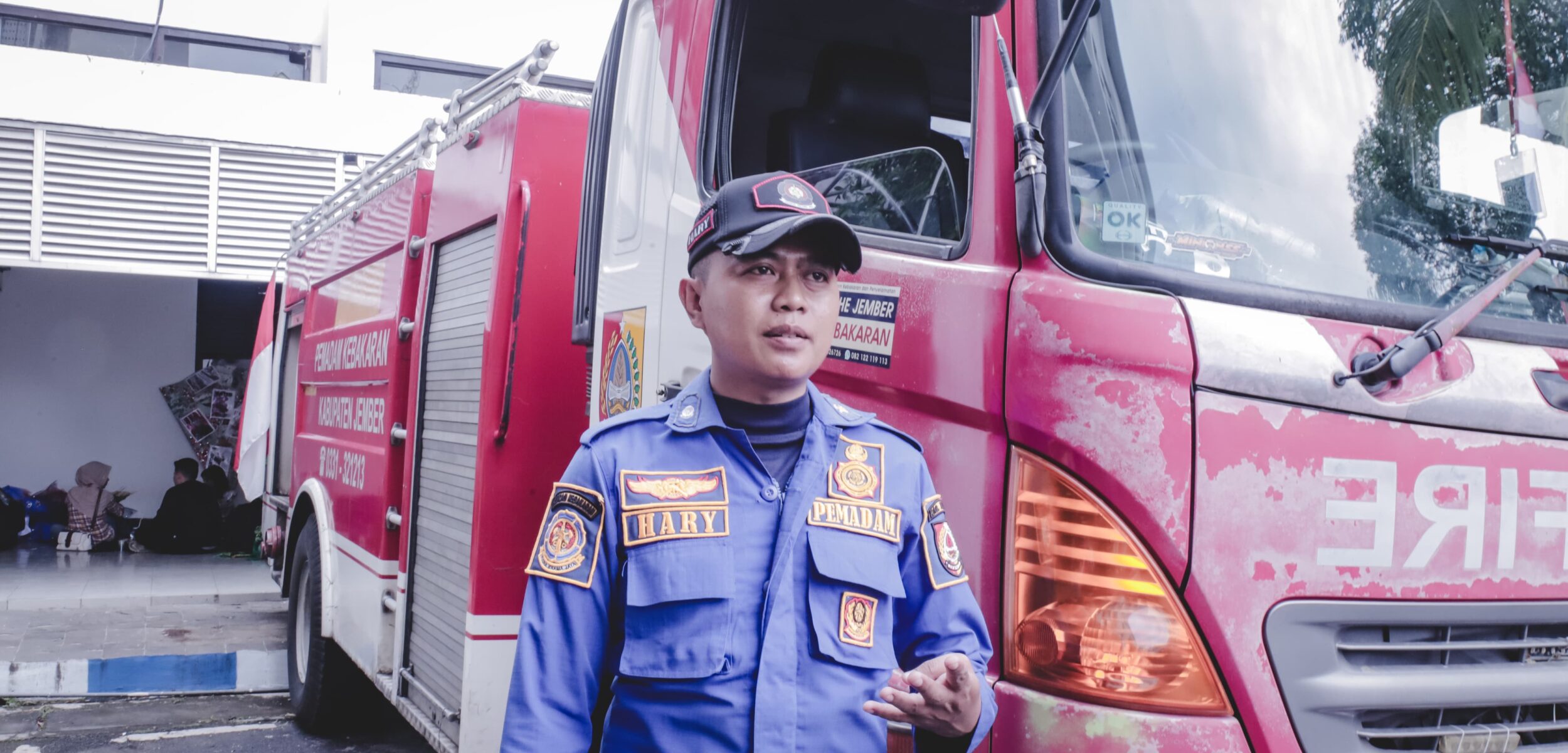 Antisipasi Kebakaran, 2 Mobil Damkar Disiagakan di Area Jember Fashion Carnaval 2024