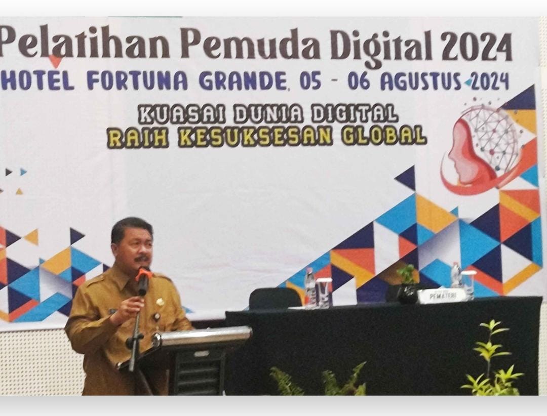 Pelatihan pemuda digital 2024. (Lana/kabarterdepan.com) 