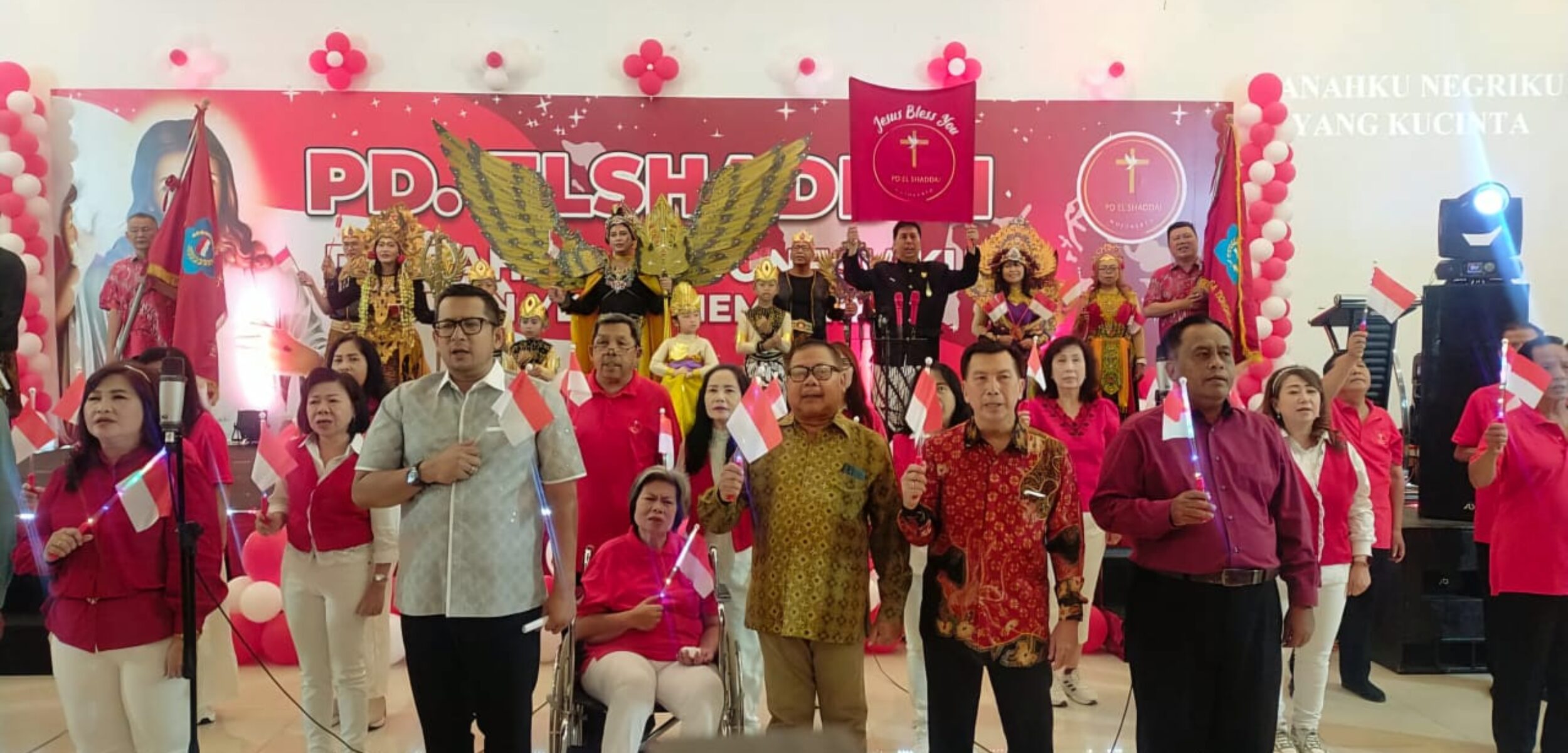 Hadiri Persekutuan Doa El-Shaddai, Ini Pesan Pj Wali Kota Mojokerto