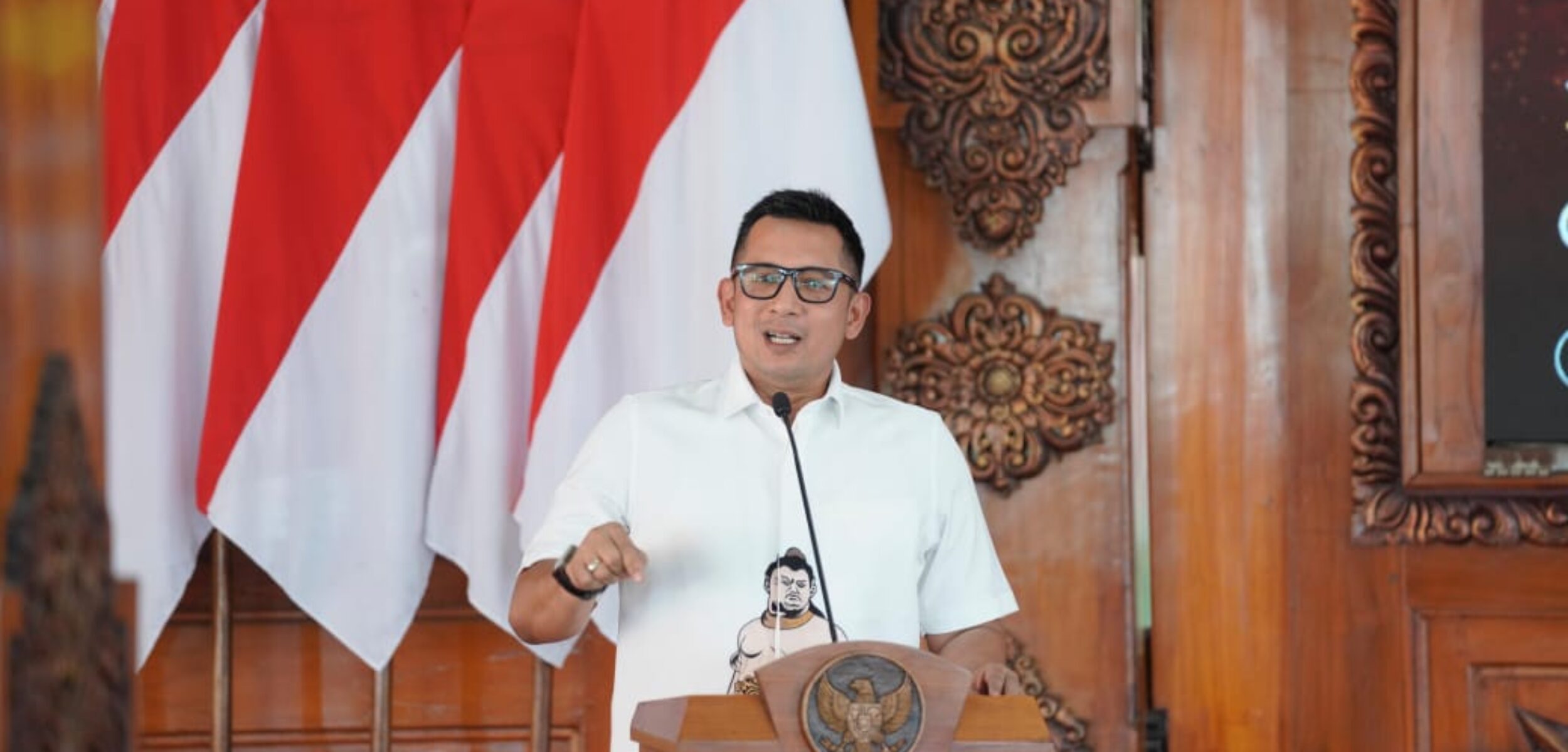 Pj Wali Kota Mojokerto Ajak Mahasiswa GMNI Beri Edukasi Politik dengan Sukseskan Pilkada