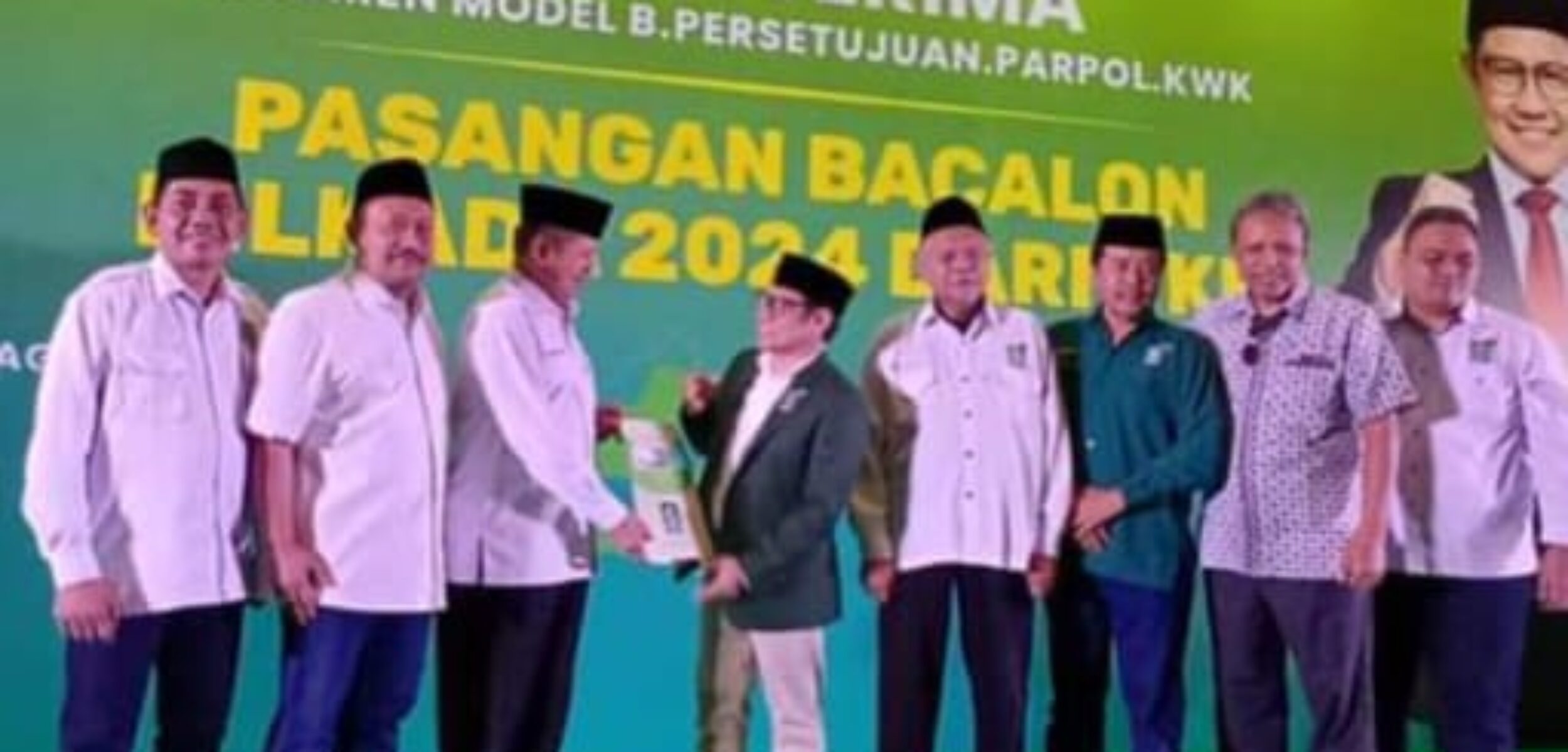 Bambang-Catur Resmi Kantongi Rekom PKB, Pilkada Grobogan Berpotensi Diikuti Dua Paslon
